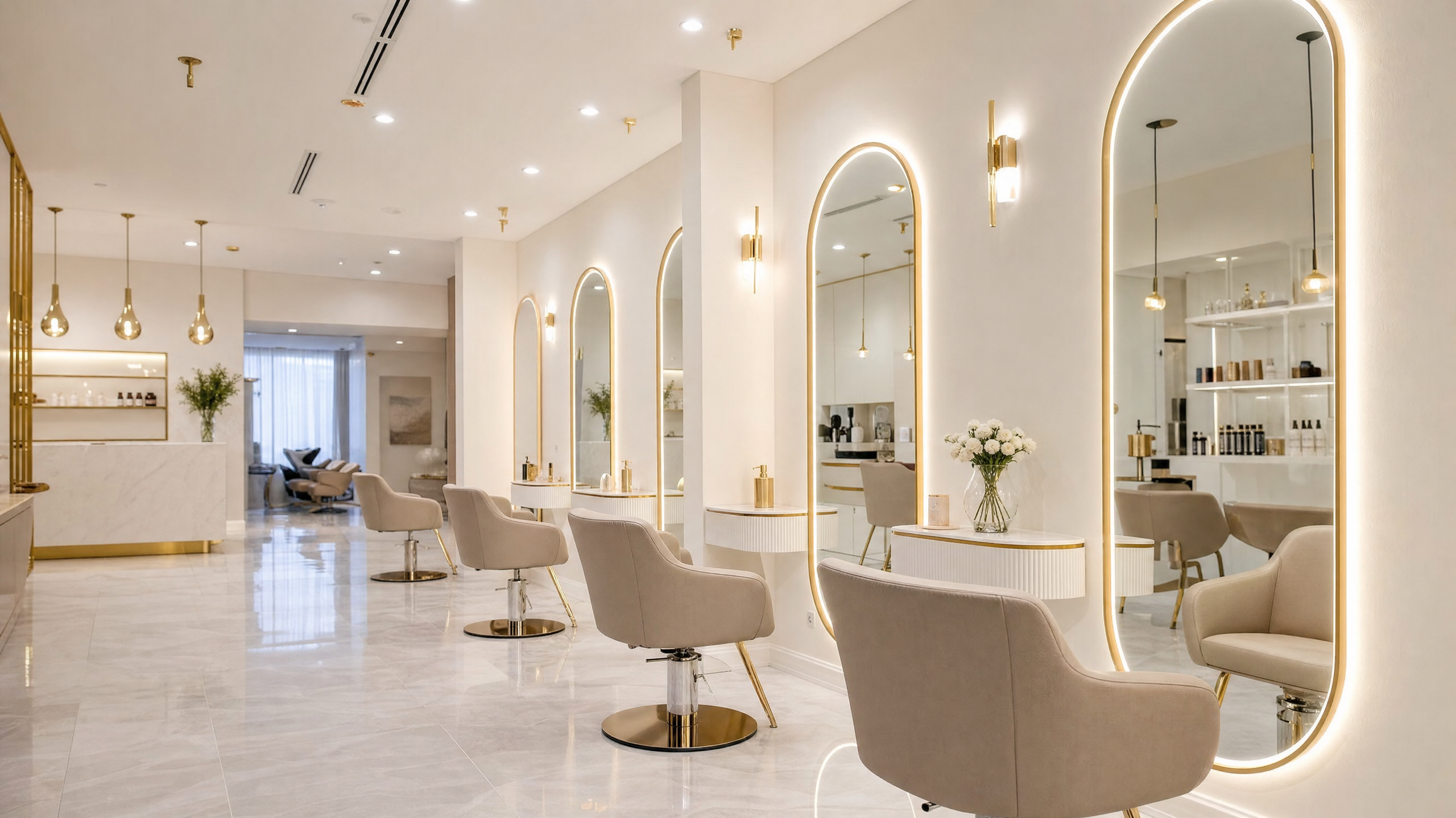 Luxury Salon Interior